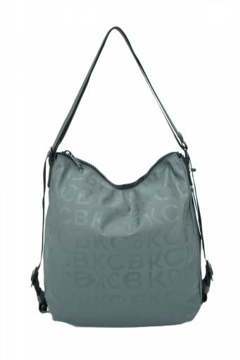 Bolso mochila kcb stamp gris 3205 GR