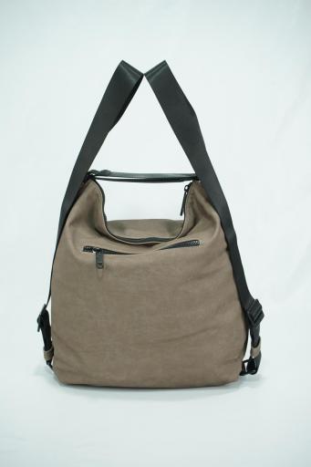 Bolso mochila kcb vertical taupe 3325 TA [7]