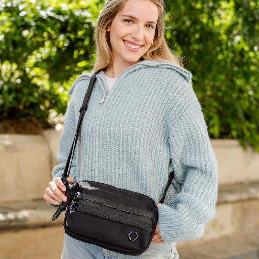 Bolso pequeño de dos compartimentos 605808 [0]