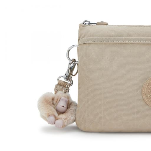 Bolso pequeño kipling riri sign beige I7502 96A [4]