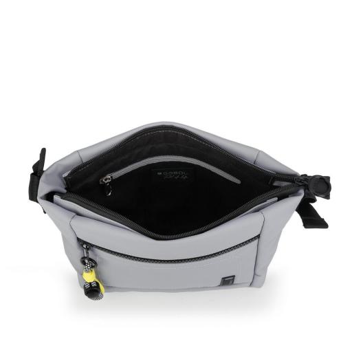 Bolso pequeño mujer gabol leire gris 605105 [3]