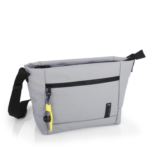 Bolso pequeño mujer gabol leire gris 605105 [4]