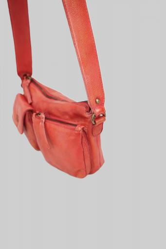 Bolso piel biba bandolera keno coral KEO1L M7 [4]