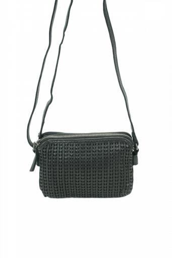 Bolso piel biba bandolera moab negro MOA3L 00