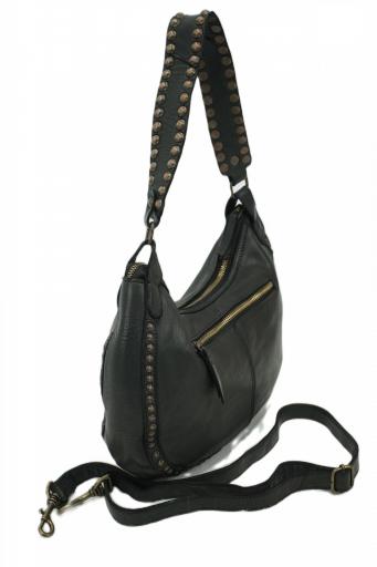 Bolso piel biba de hombro portland negro POR11L 00 [2]