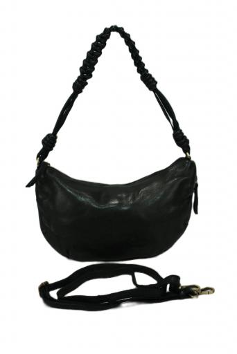 Bolso piel biba de hombro y bandolera niland negro NIL2L 00