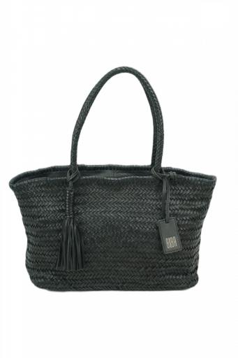 Bolso piel biba shopping perkins negro PER1L 00