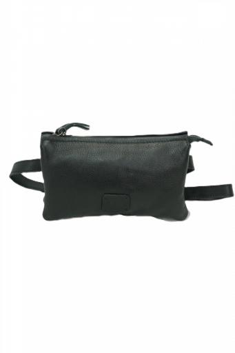 Bolso riñonera piel biba bandolera chester tb negro CET9L 00