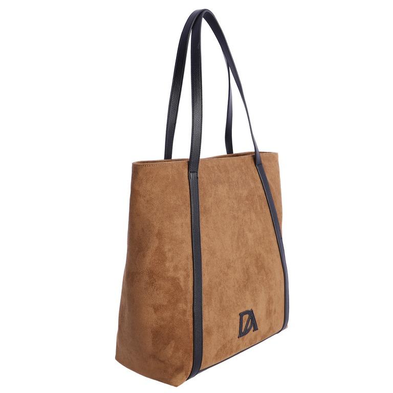 Bolso shopper don algodón Camel SI7819