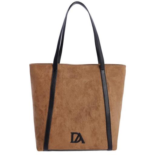 Bolso shopper don algodón Camel SI7819 [4]