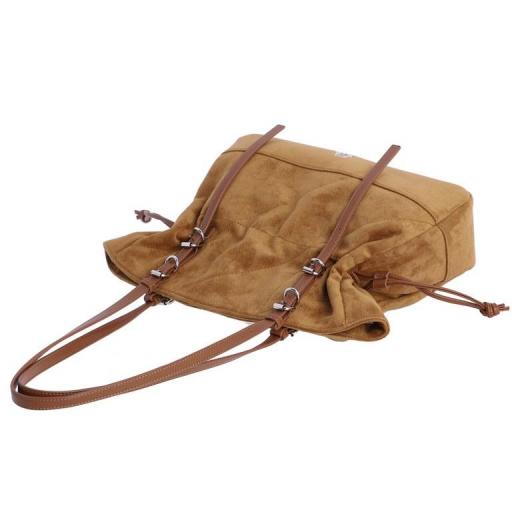 Bolso shopper don algodón Camel SI7861 [3]