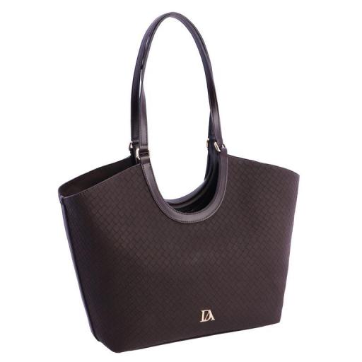 Bolso shopper don algodón Marrón SI7833 [0]
