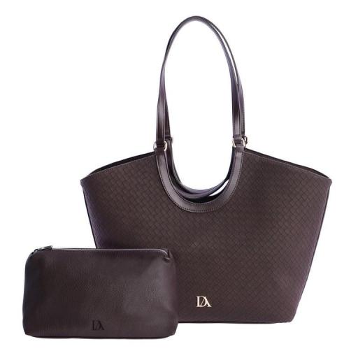 Bolso shopper don algodón Marrón SI7833 [4]