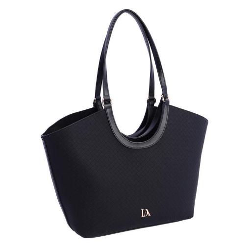Bolso shopper don algodón Negro SI7833 [0]