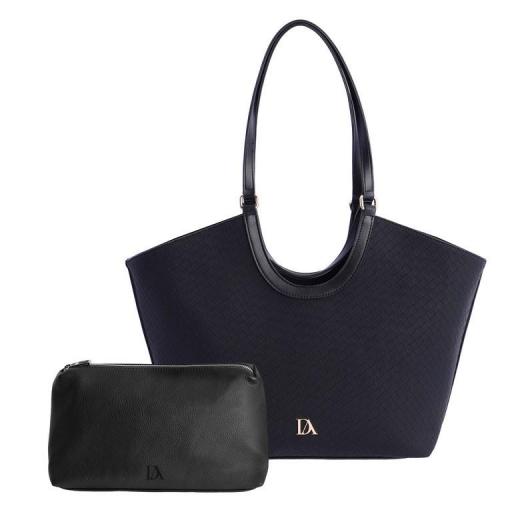 Bolso shopper don algodón Negro SI7833 [4]