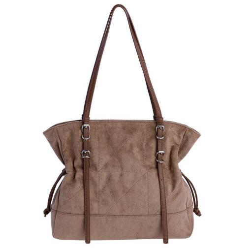 Bolso shopper don algodón Taupe SI7861 [1]