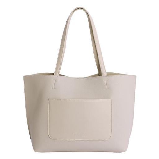 Bolso shopper don algodón beige RV7809 004 [2]