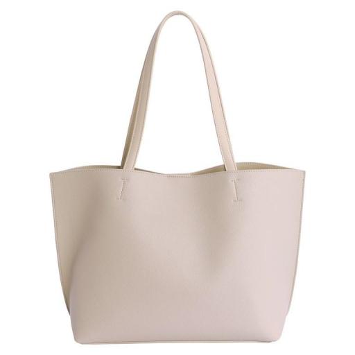 Bolso shopper don algodón beige RV7809 004 [4]