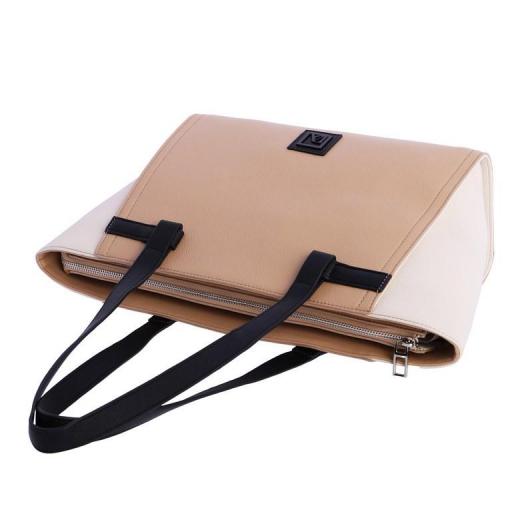 Bolso shopper don algodón beige SV7808 004 [4]