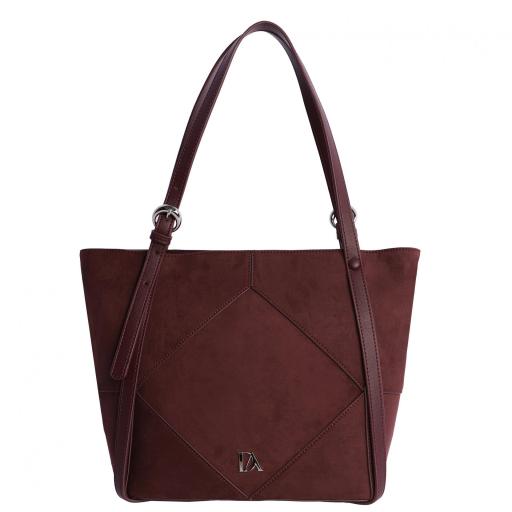 Bolso shopper don algodón burdeos RI7800 055 [0]