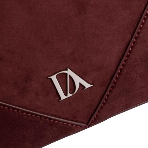 Bolso shopper don algodón burdeos RI7800 055 [3]