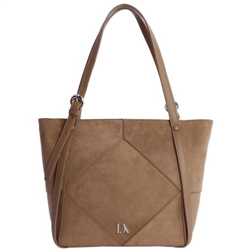 Bolso shopper don algodón marron RI7800 051