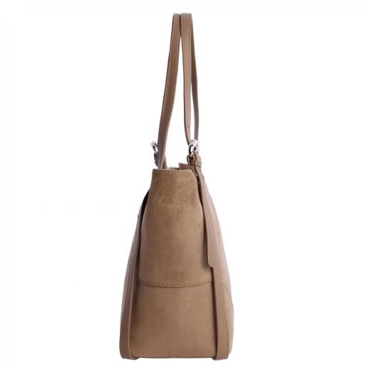 Bolso shopper don algodón marron RI7800 051 [5]