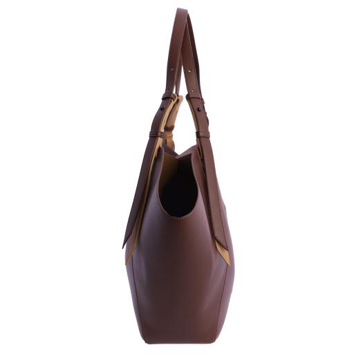 Bolso shopper don algodón marrón RI7817 051 [6]