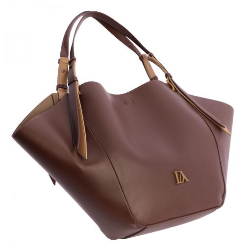 Bolso shopper don algodón marrón RI7817 051 [7]