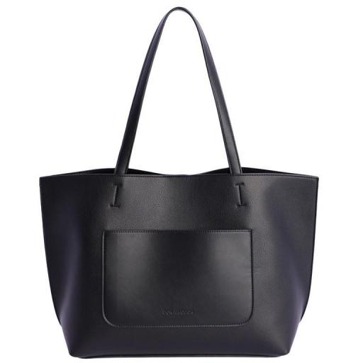 Bolso shopper don algodón negro RV7809 001 [1]