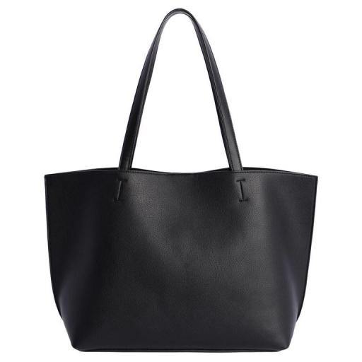 Bolso shopper don algodón negro RV7809 001 [3]