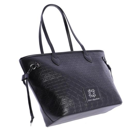 Bolso shopper don algodón negro QI7830 001 [2]