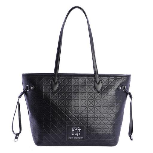 Bolso shopper don algodón negro QI7830 001 [4]