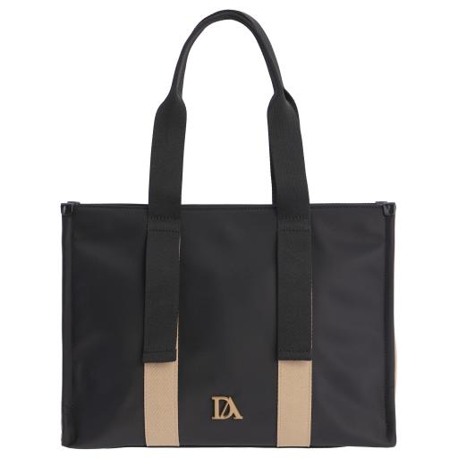 Bolso shopper don algodón negro RI7804 001 [0]