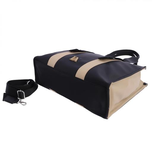 Bolso shopper don algodón negro RI7804 001 [6]