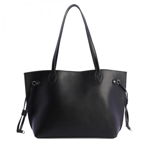 Bolso shopper don algodón negro RI7846 001 [2]