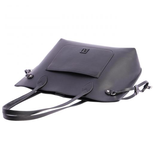 Bolso shopper don algodón negro RI7846 001 [7]