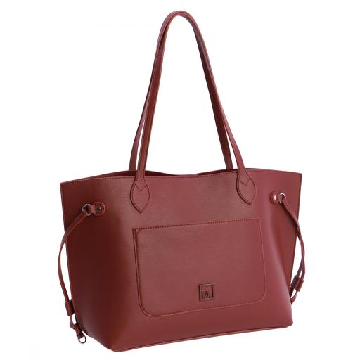 Bolso shopper don algodón terracota RI7846 515 [1]