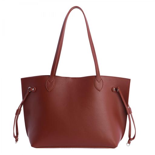 Bolso shopper don algodón terracota RI7846 515 [2]
