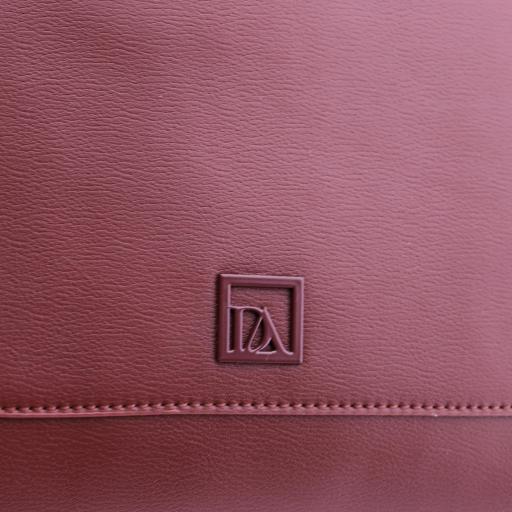 Bolso shopper don algodón terracota RI7846 515 [3]