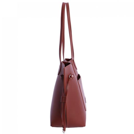 Bolso shopper don algodón terracota RI7846 515 [5]