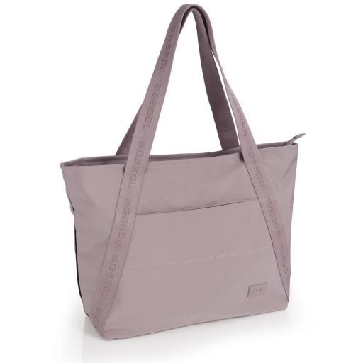 Bolso shopper gabol Allison rosa 605035 [3]
