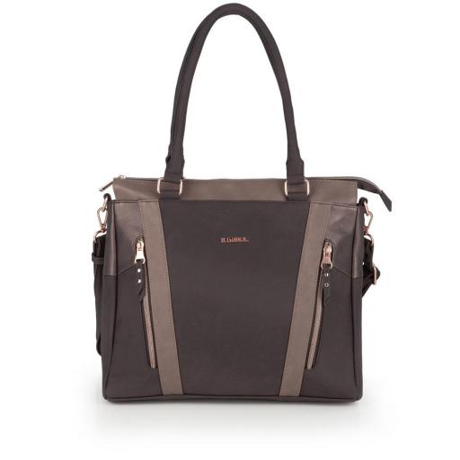 Bolso shopper gabol thelma marrón 602735 002