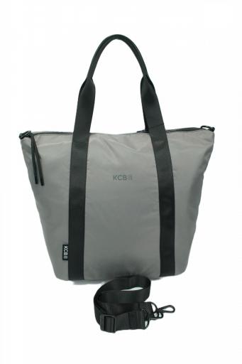 Bolso shopper kcb puffy gris 3049 GR