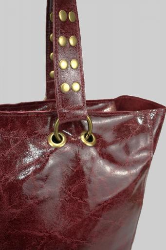 Bolso de brazo shopping piel tachas C01963 [6]