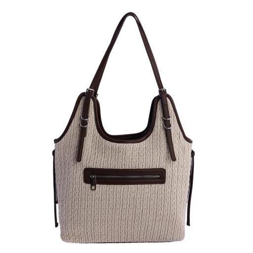 Bolso shopper rafia amichi para mujer SV5306 [3]