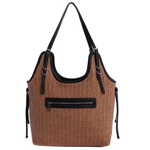 Bolso shopper rafia amichi para mujer SV5306 [2]