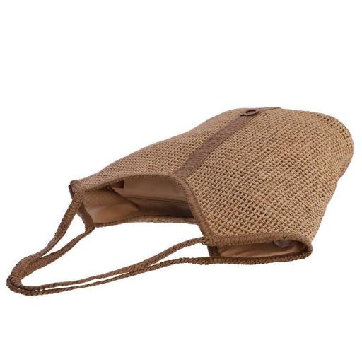 Bolso tipo shopper amichi en rafia SV6438 [4]