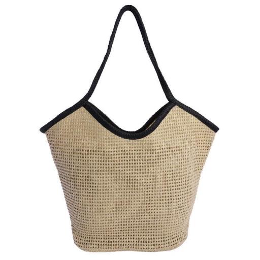 Bolso tipo shopper amichi en rafia SV6438 [3]