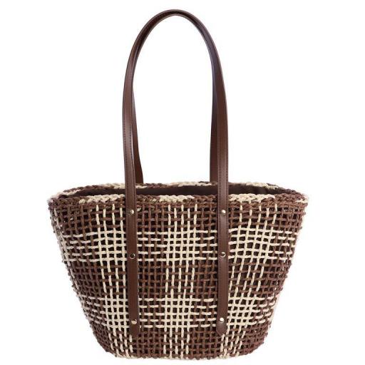Bolso tipo shopper amichi en rafia SV7001 [2]